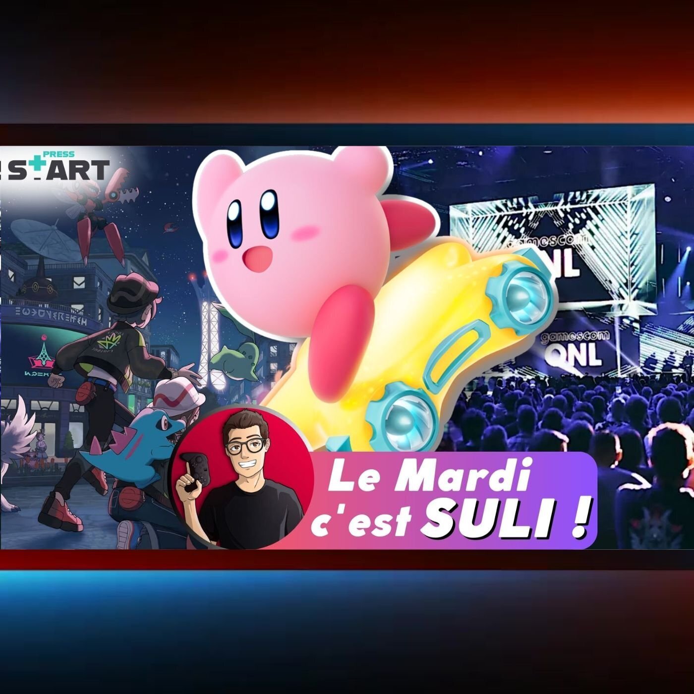 Le Live ! Kirby Direct, Pokémon Z-A, Tales Of,  La Gamescom ...  c'est chargé !!