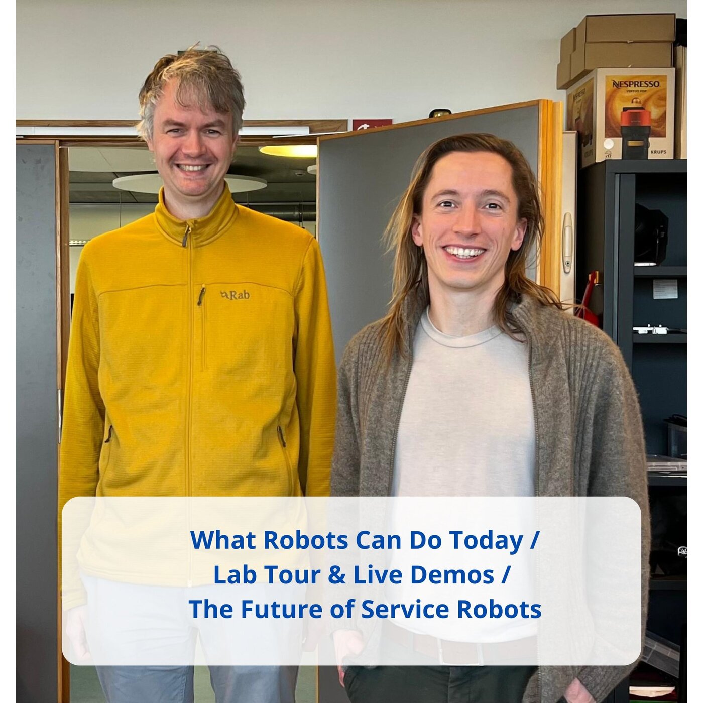 Robotics & AI: Fear vs. Reality | Lab Tour and Live Demos | The Future of Service Robots