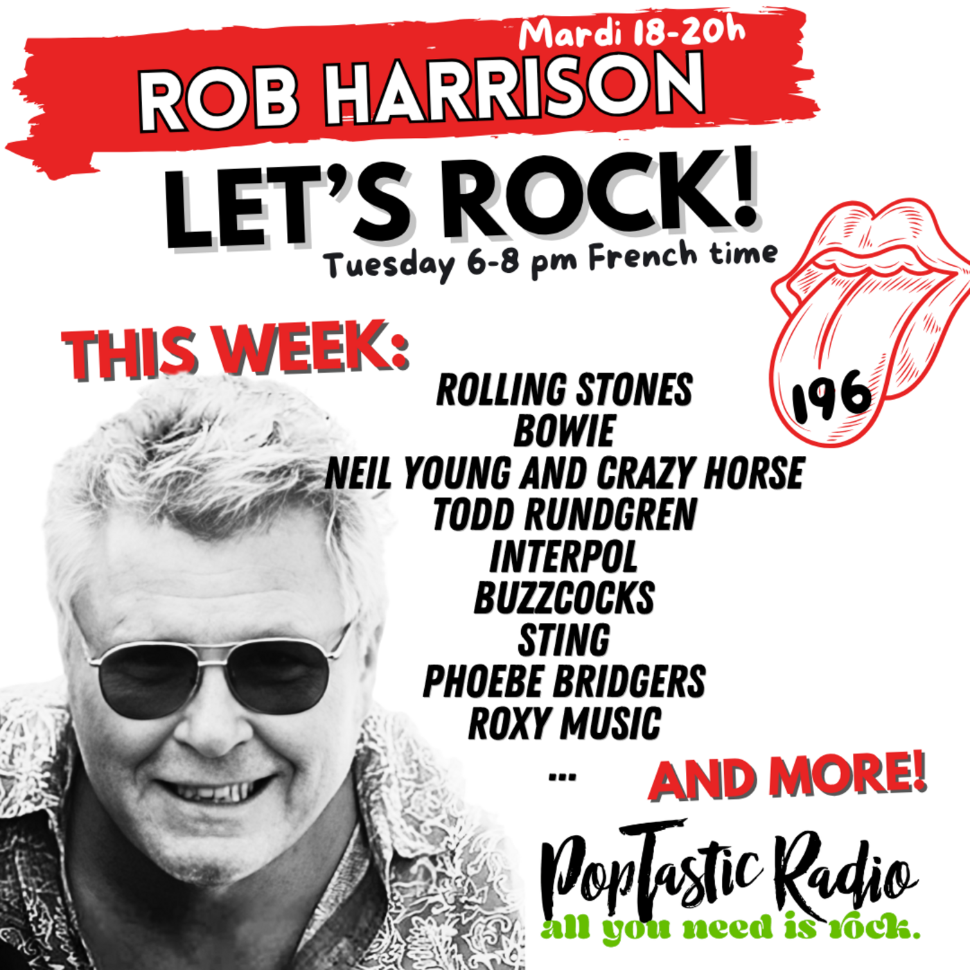 Rob Harrison Let's Rock! #196 300626 episode artwork