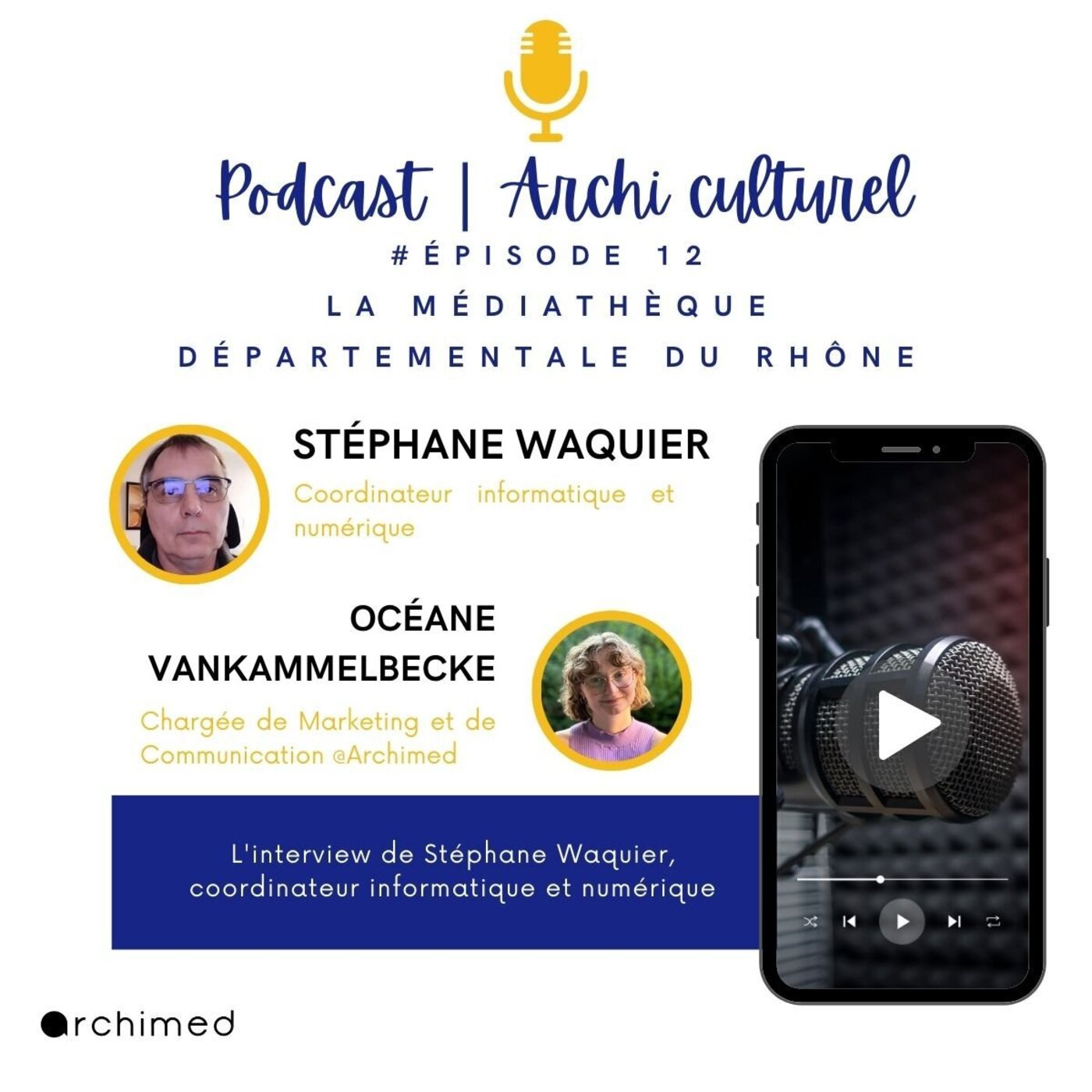 La médiathèque départementale du Rhône, avec Stéphane Waquier