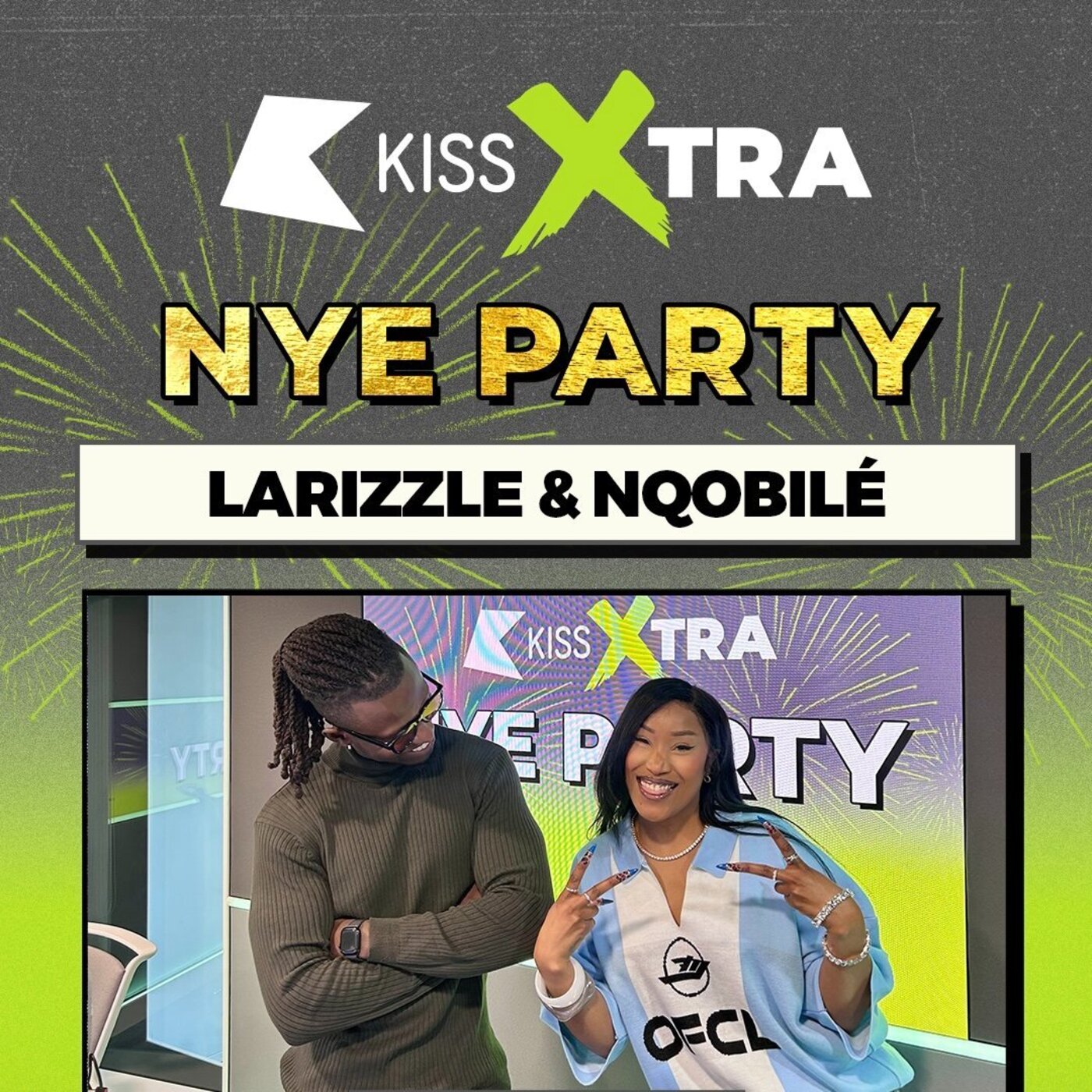 KISS XTRA NYE PARTY w/ Nqobilé [Amapiano, 3 Step, Afro House, Gqom, Funky House]