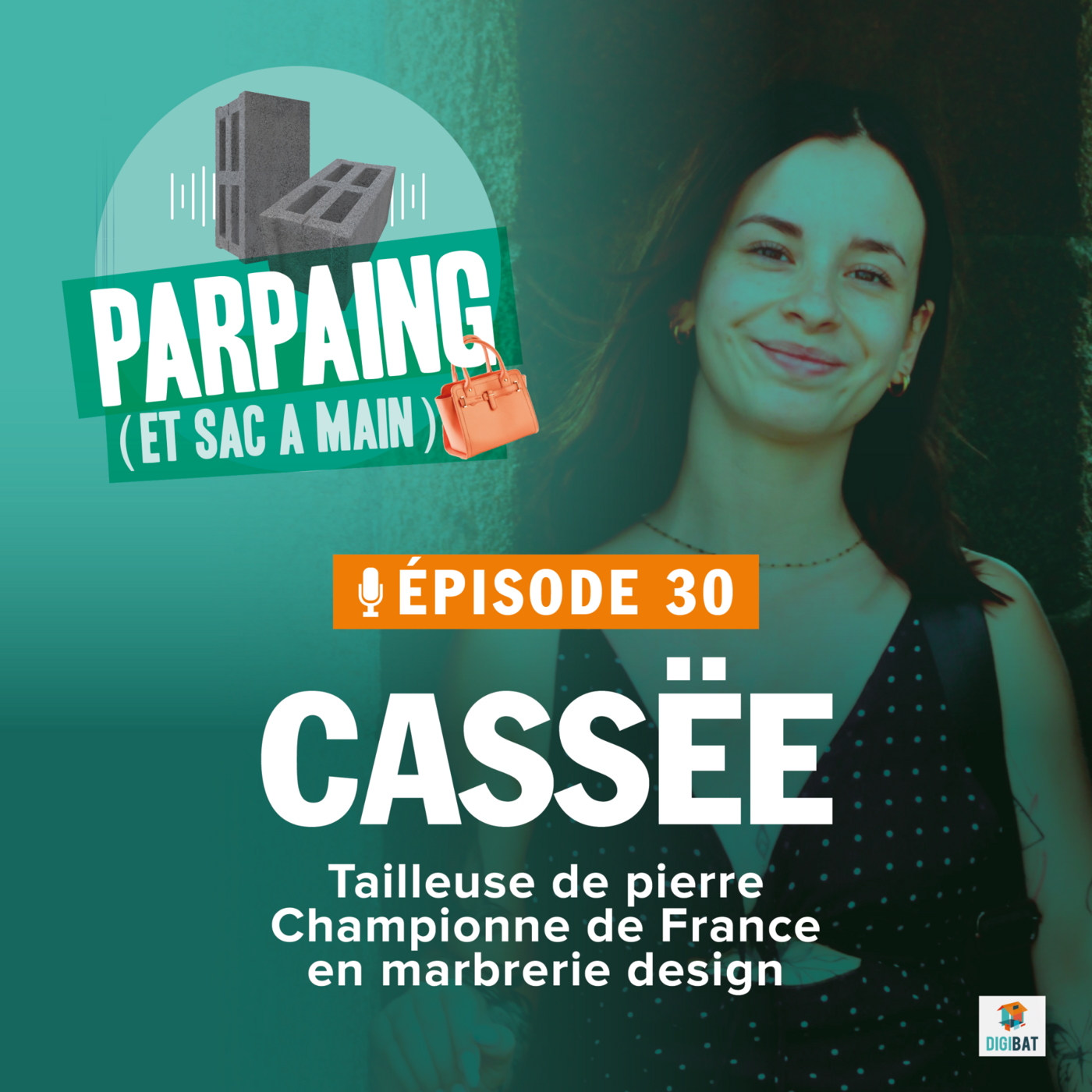 PARPAING ET SAC À MAIN