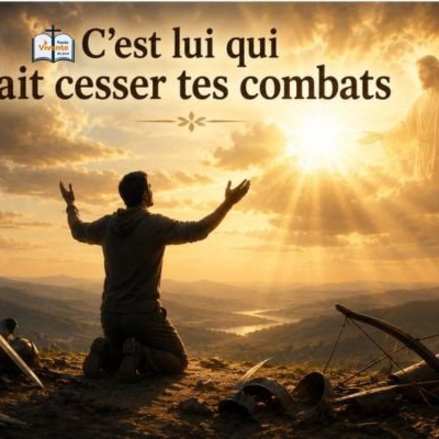 C’est lui qui fait cesser tes combats.