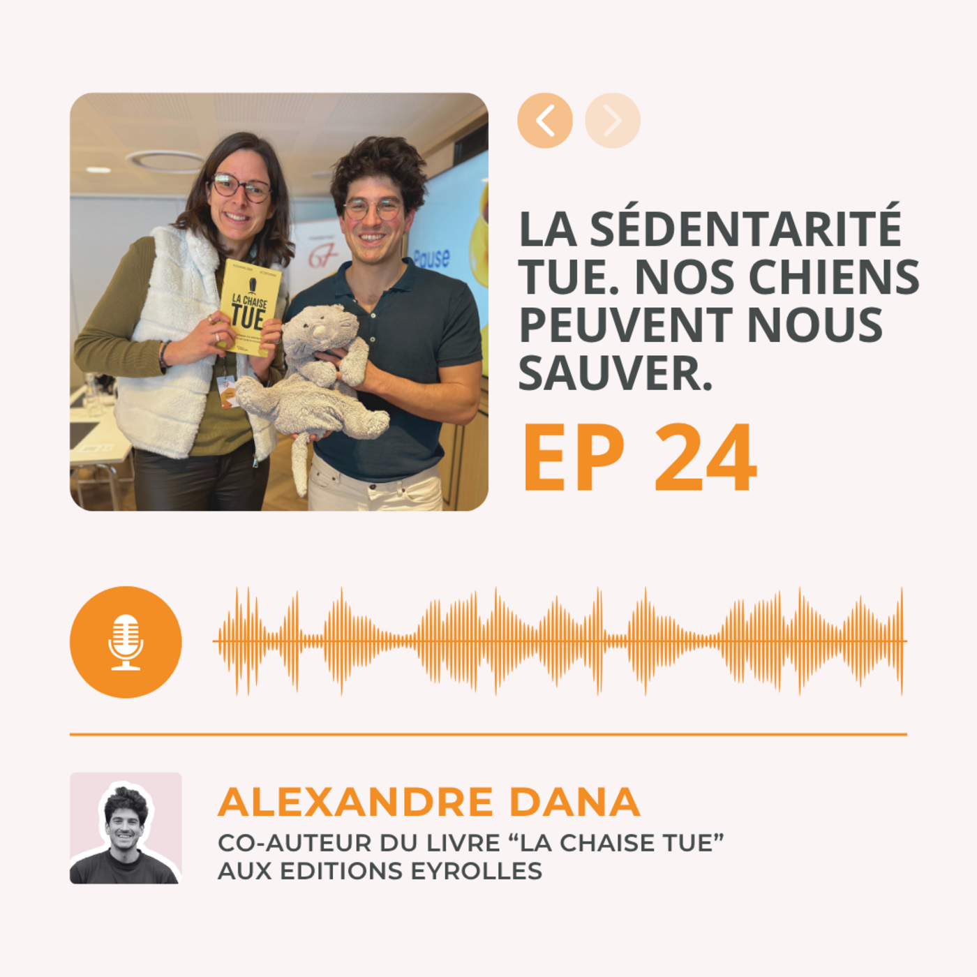 La sédentarité tue. Nos chiens peuvent nous sauver. episode artwork