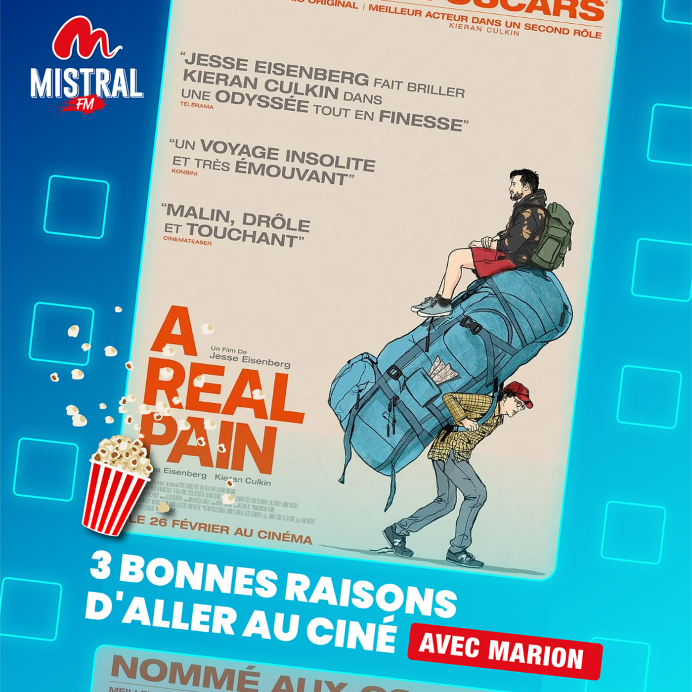 3 BONNES RAISONS D'ALLER AU CINÉ DU 26 FÉVRIER 2025