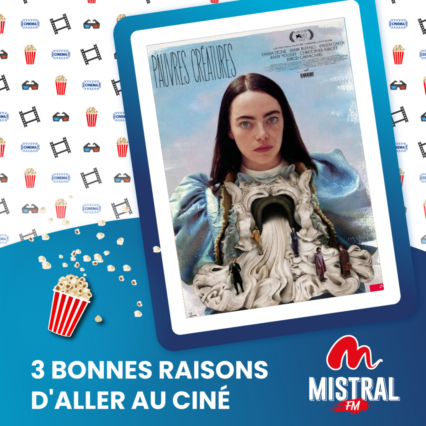 Les 3 bonnes raisons d'aller voir " Pauvres Créatures " episode artwork