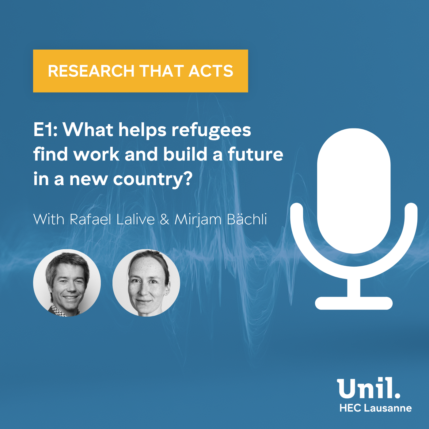What helps refugees find work and build a future in a new country?