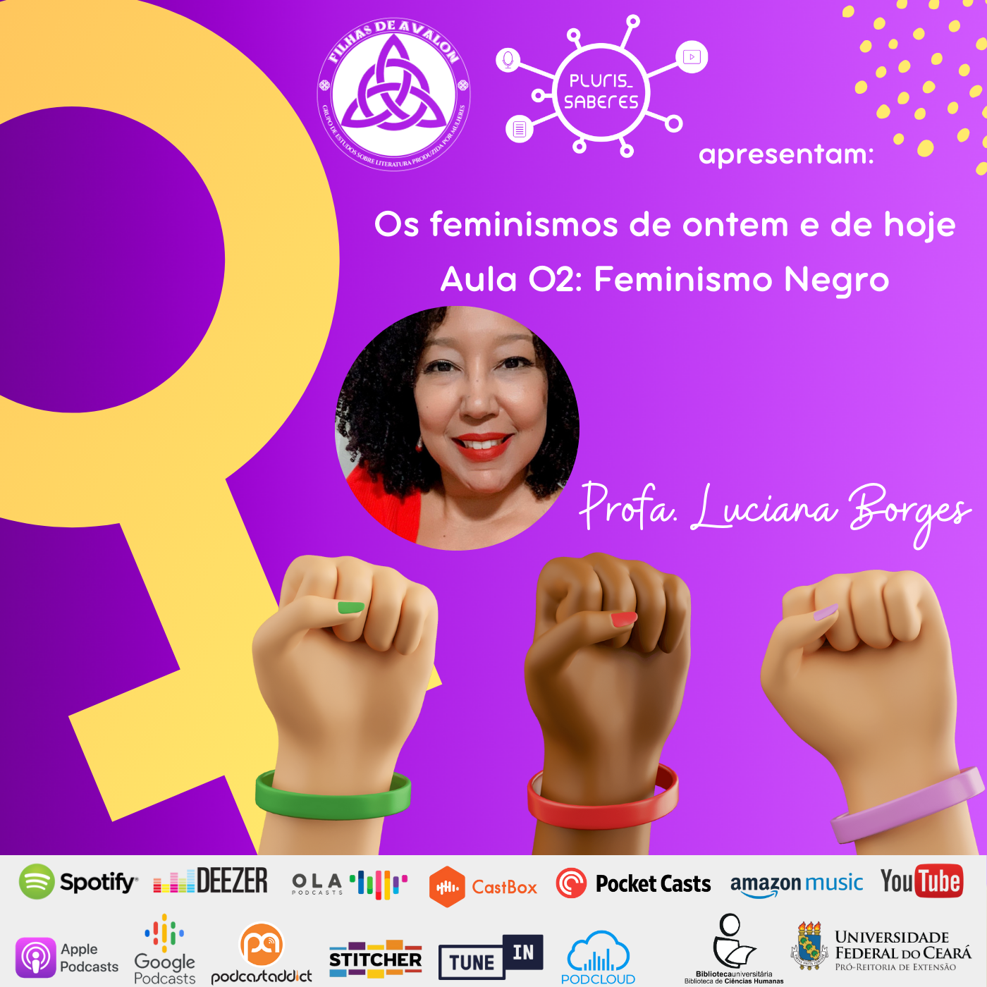 #Ep.25/2023 - Grupo de Estudos Filhas de Avalon: Feminismo Negro episode artwork