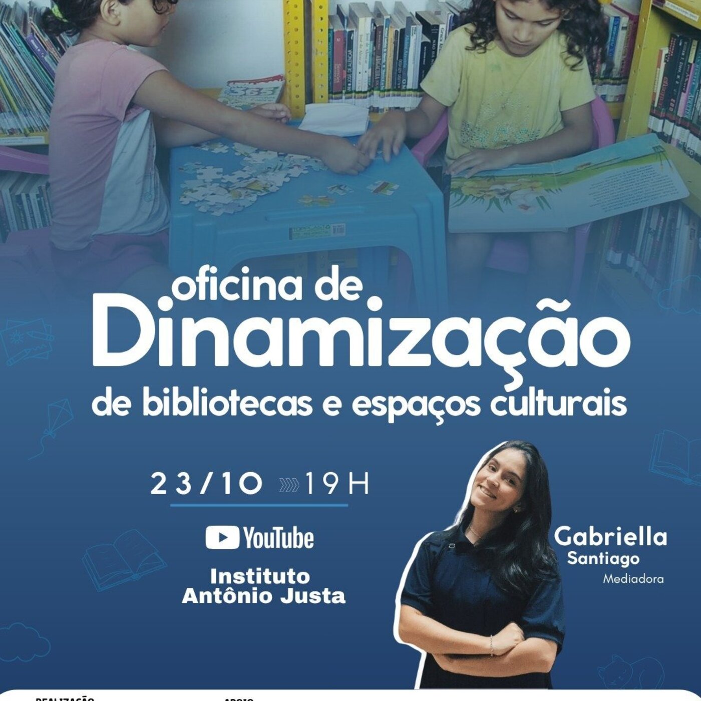 [Ep.66/2025] Oficina de dinamização de bibliotecas e espaços culturais