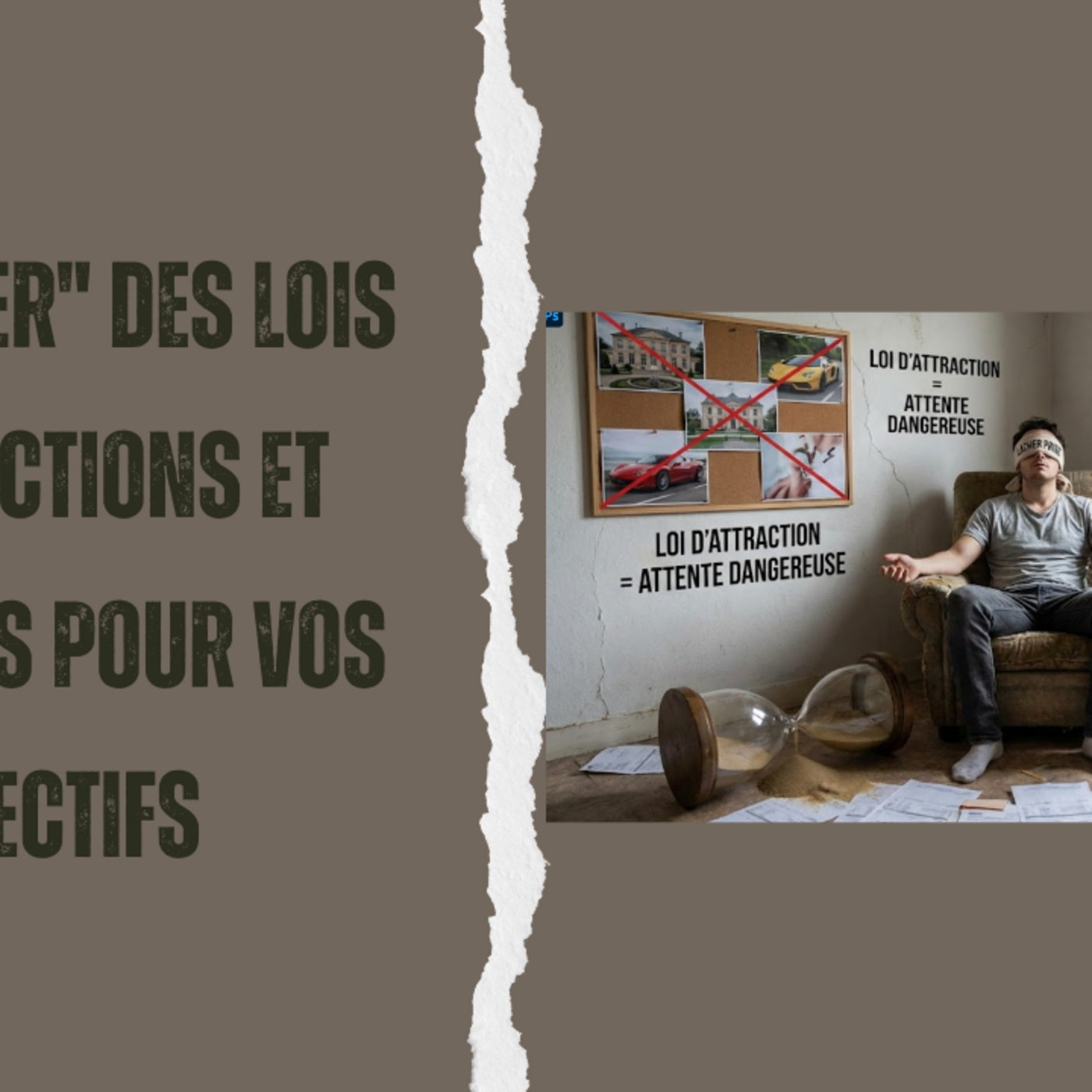 Apprendre l'Auto Hypnose #118 : Le "danger" des lois d'attractions et inversées pour vos objectifs episode artwork