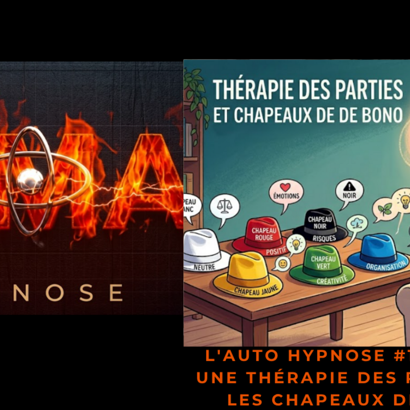 Apprendre l'Auto Hypnose #122 : Utiliser une thérapie des parties avec les Chapeaux de De Bono episode artwork