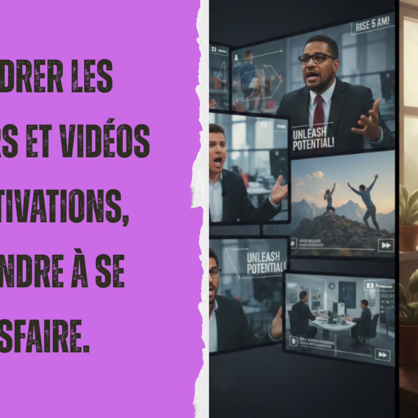 HnO Coaching #376 :  Recadrer les speakers et vidéos de motivations, apprendre à se satisfaire.