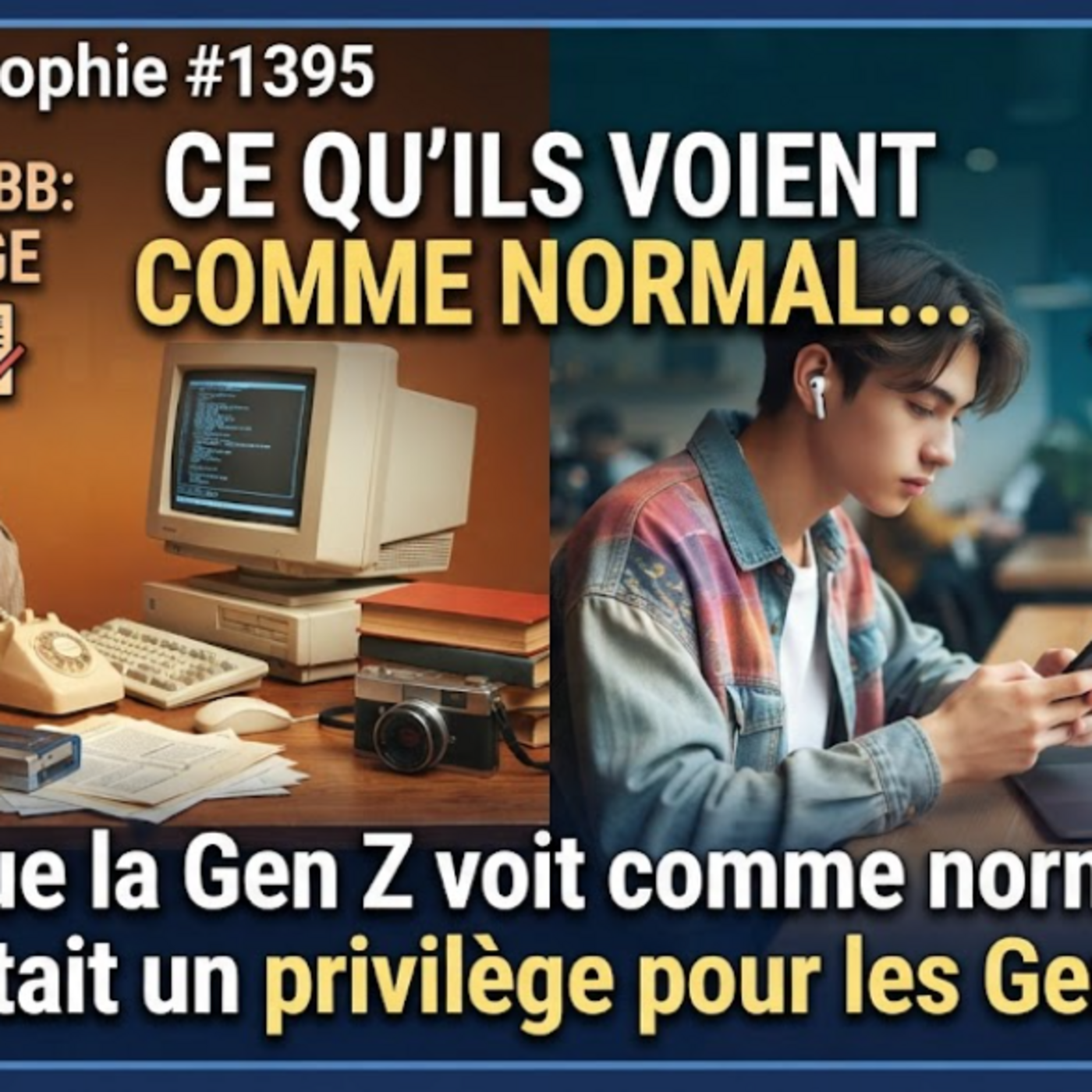 HnO Hypnosophie #1395 : Ce que la Gen Z voit comme normal et qui était un privilège pour les genx/BB episode artwork