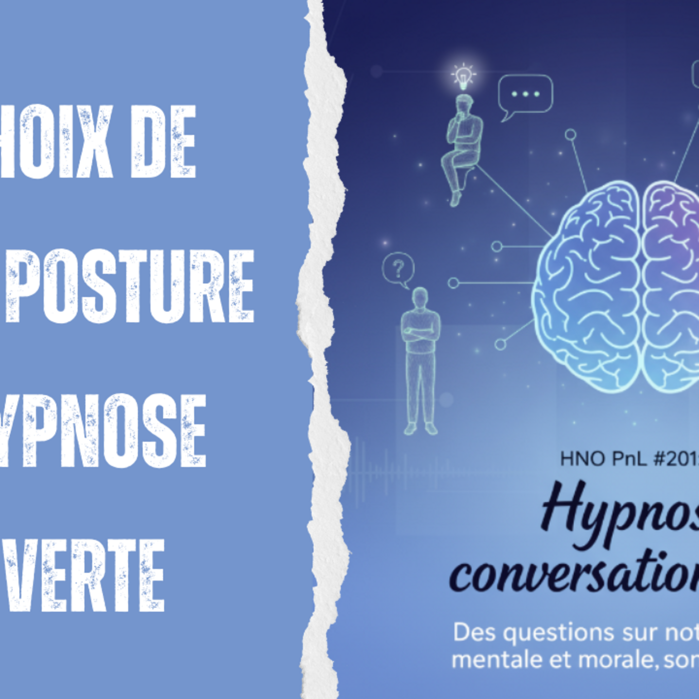 HnO PnL #201 : Hypnose conversationnelle #4 / Des questions sur notre posture et son utilisation episode artwork