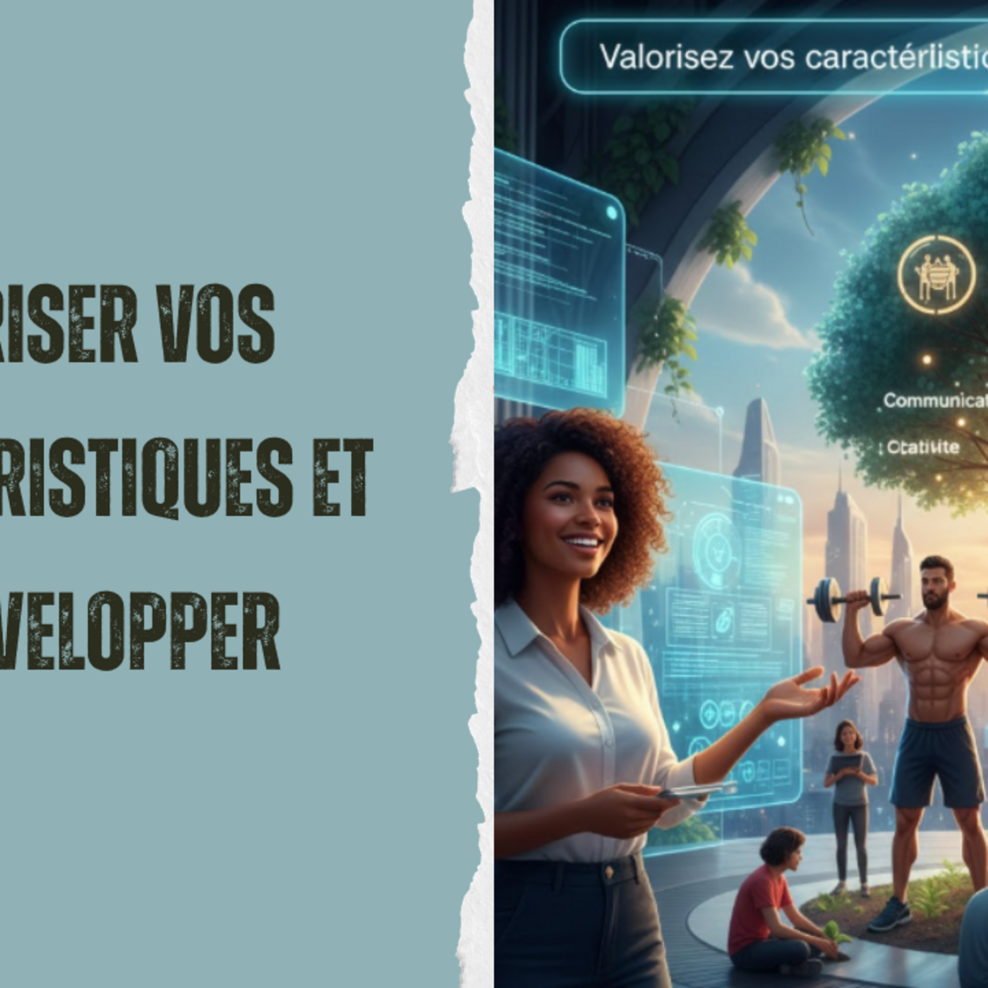 Hypnosophie #1261/ Faire avec ce que l'on est #3 : Valoriser vos caractéristiques et les développer