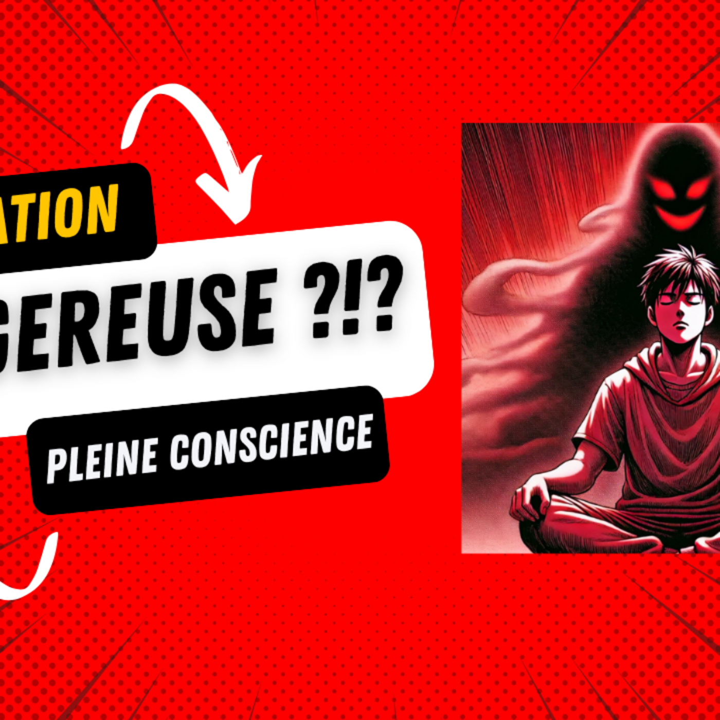 Pank Hypnosophie #1030 : La méditation et la pleine conscience, Dangereuse ?! Ça peut arriver... episode artwork