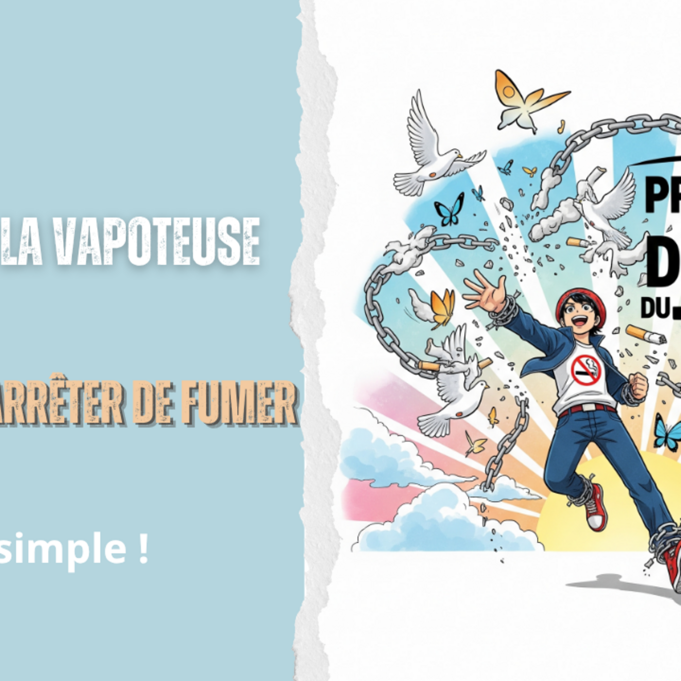 Pank Hypnosophie #1125 : Arrêter le Tabac avec la vapoteuse, est ce une bonne idée (article) episode artwork