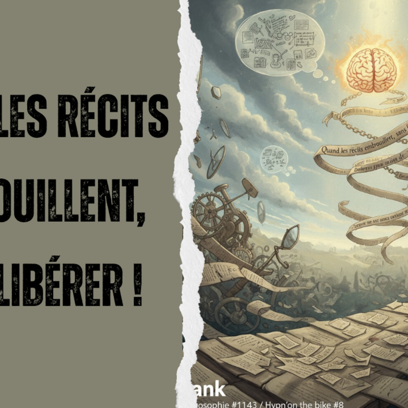 Pank Hypnosophie #1143 / Hypn'on the bike #8 : Quand les récits embrouillent, sans libérer ! episode artwork
