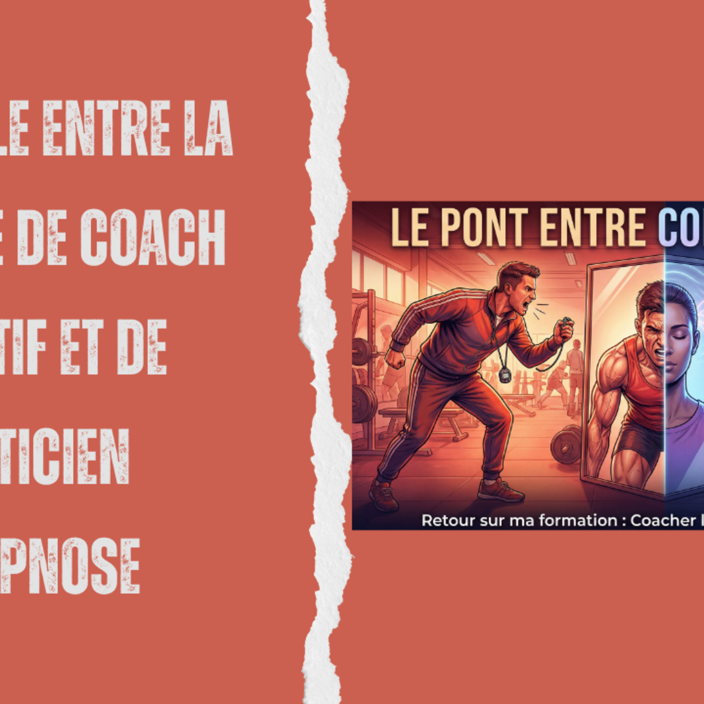 Pank Hypnosophie #1218 : Parallèle entre la posture de Coach Sportif et de Praticien d'Hypnose episode artwork