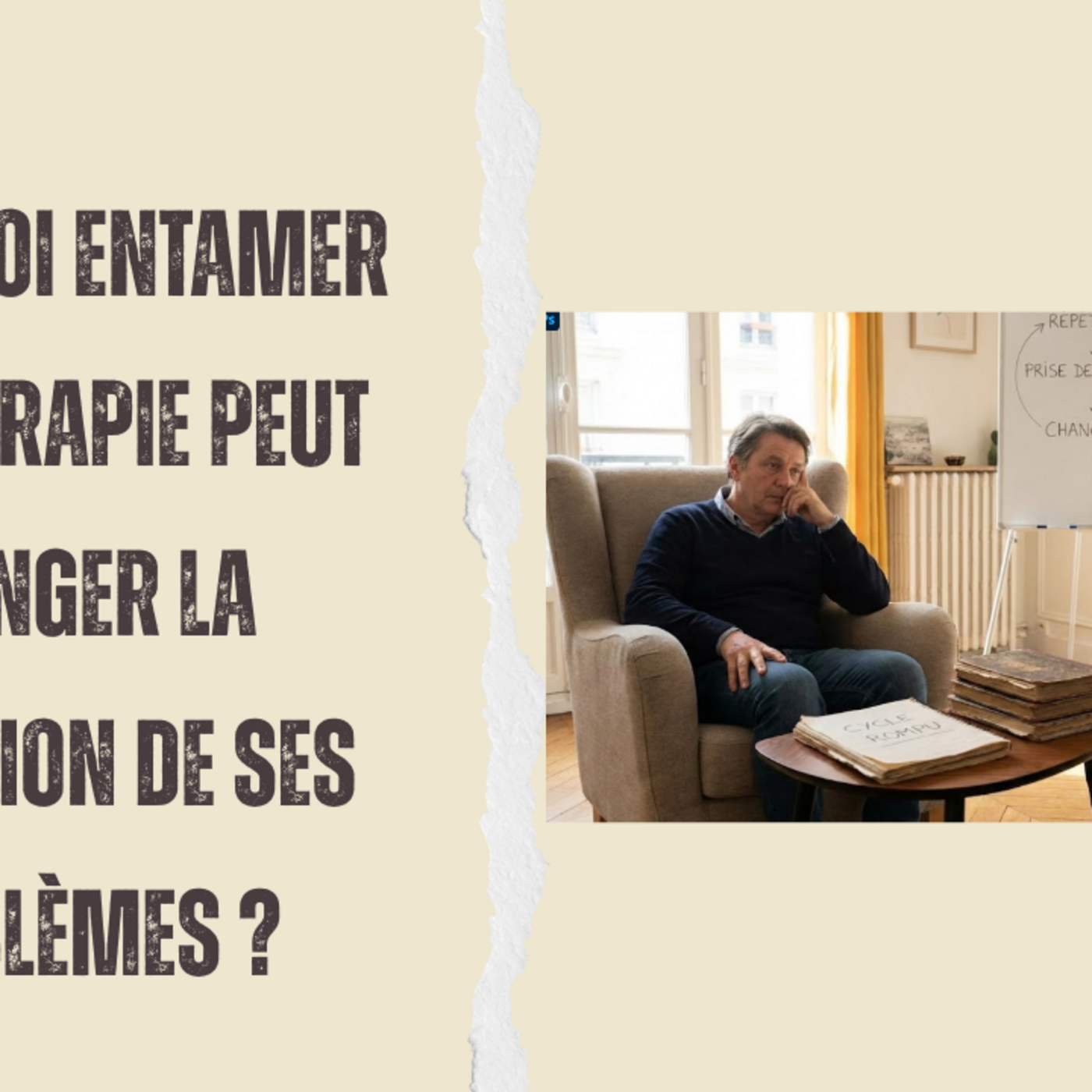 Pank Hypnosophie #1223 : Pourquoi entamer une thérapie peut changer la répétition de ses problèmes ? episode artwork