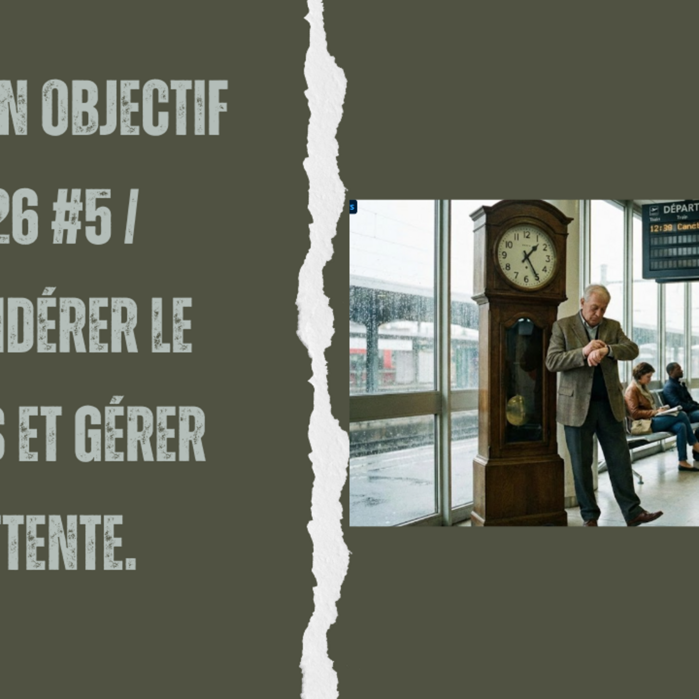 Pank Hypnosophie #1227 : Mission Objectif 2026 #5 / Considérer le temps et gérer l'attente. episode artwork