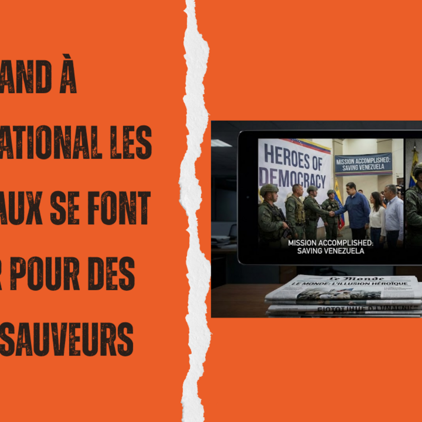 Pank Hypnosophie #1232 :Quand à l'international les bourreaux se font passer pour des héros/sauveurs episode artwork