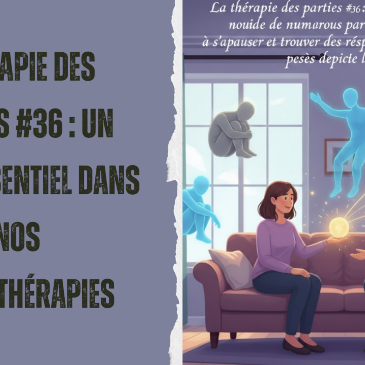 Pank Hypnosophie #1263 /  Thérapie des parties #36  : Un outil essentiel dans nos hypnothérapies