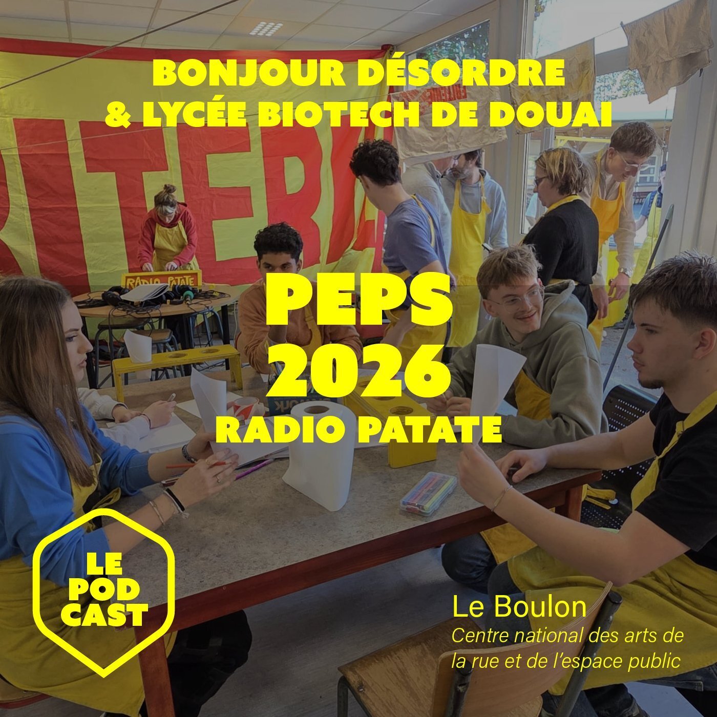 [ PEPS 2026 ] Radio Patate au Lycée Biotech de Douai