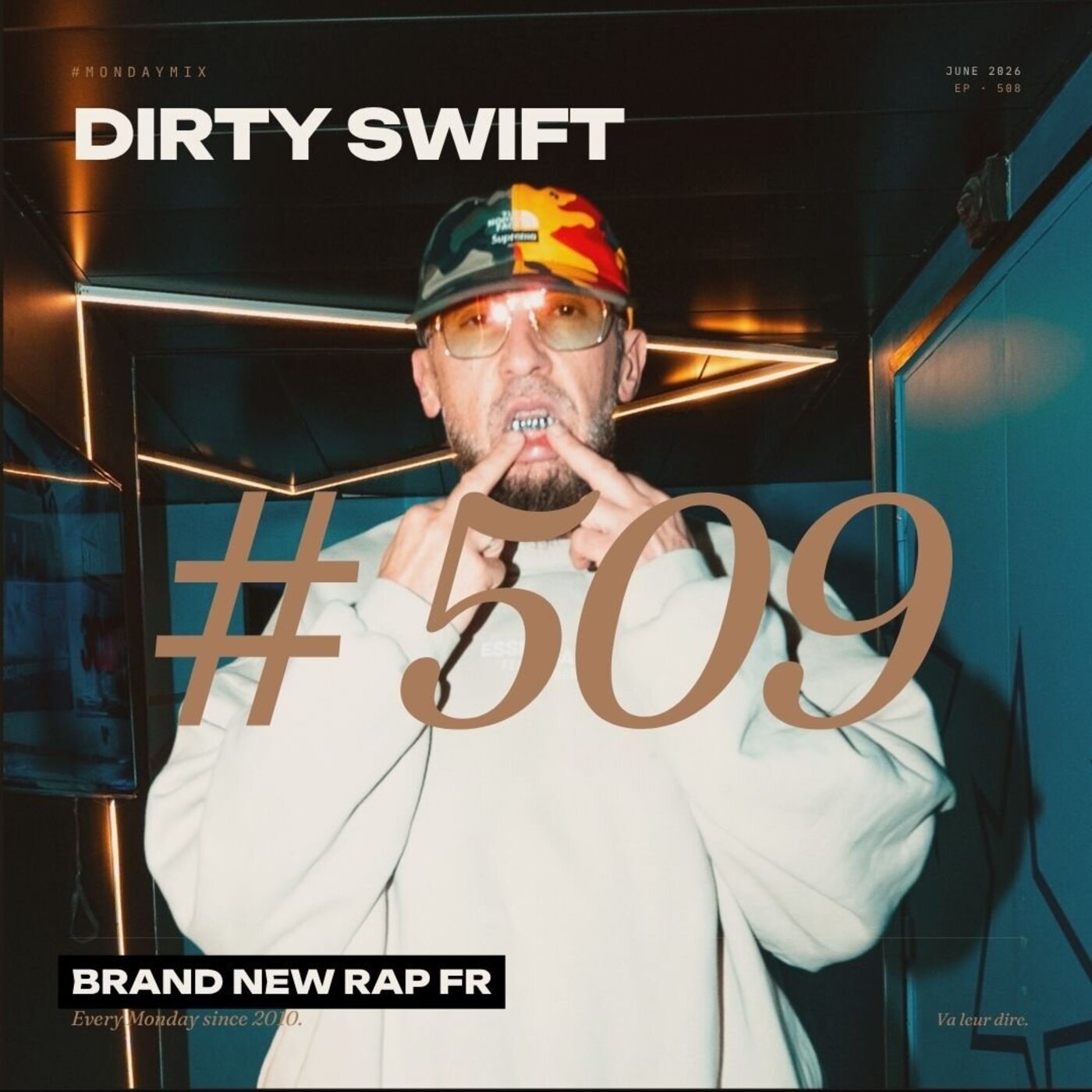 #Monday Mix 509 🇫🇷 BRAND NEW RAP FRANÇAIS SAUVAGE episode artwork