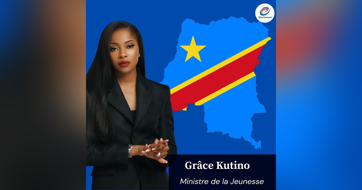 RDC : Grace Emie Kutino, nouvelle ministre de la jeunesse • Podcast ...
