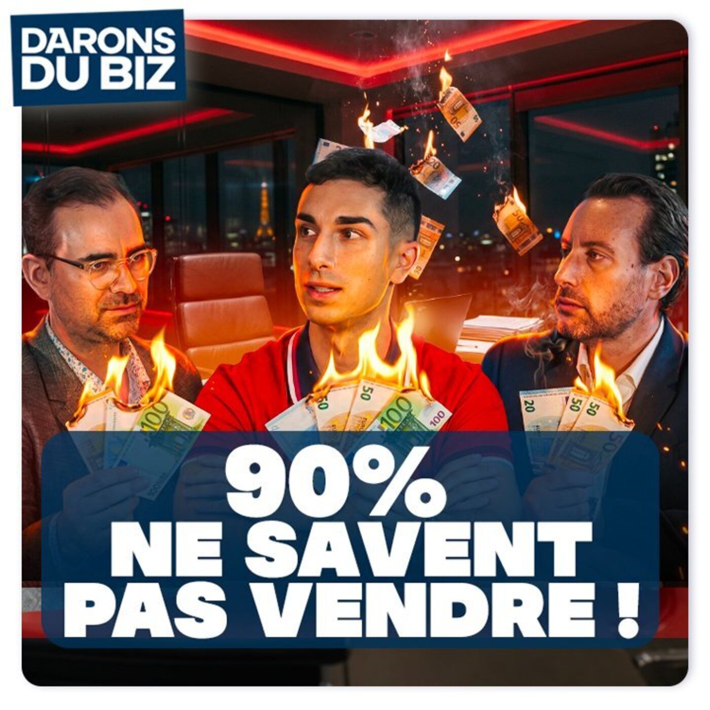 90% des Français ne savent pas vendre (lui fait 10 millions)
