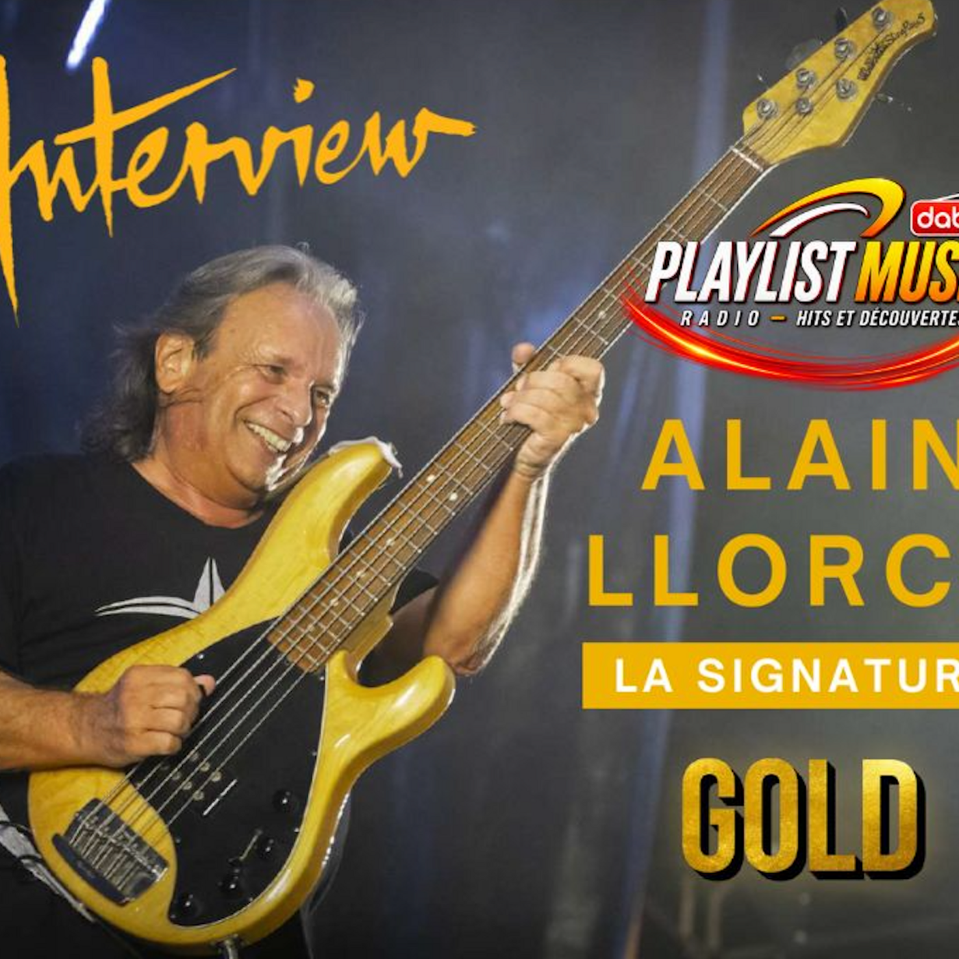Alain LLORCA (groupe Gold) en interview sur Playlist Music Radio