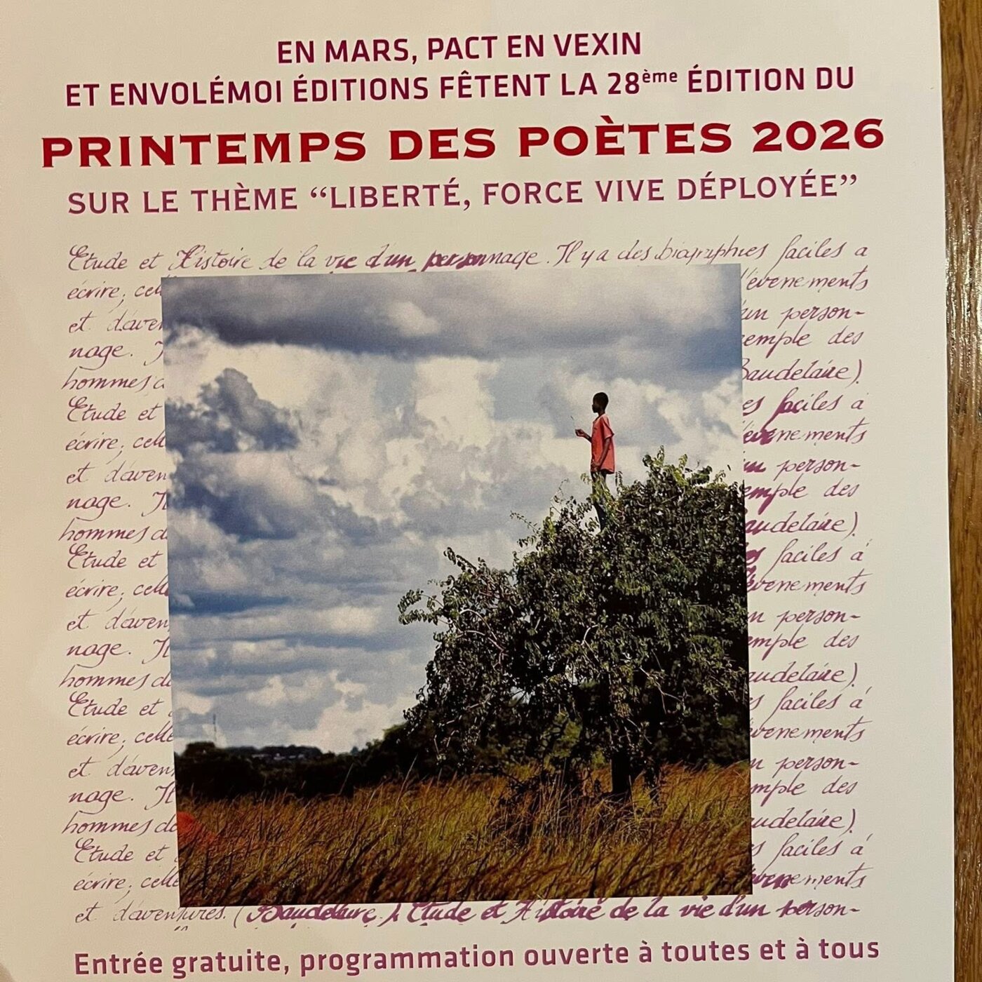 Philippe RAIMBAULT en interview pour Le Printemps des poètes en Vexin