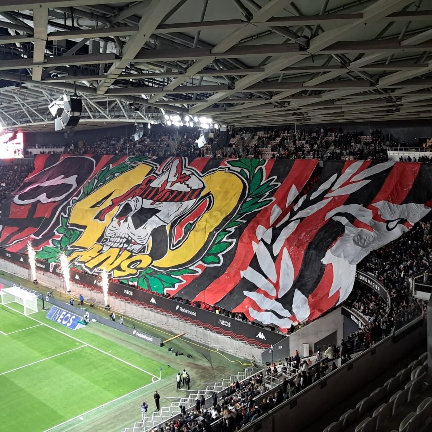 FotPantai OGC Nissa 1-5 Marselha OM compendi dau rescòntre de Liga 1 et 40 ans de la BSN