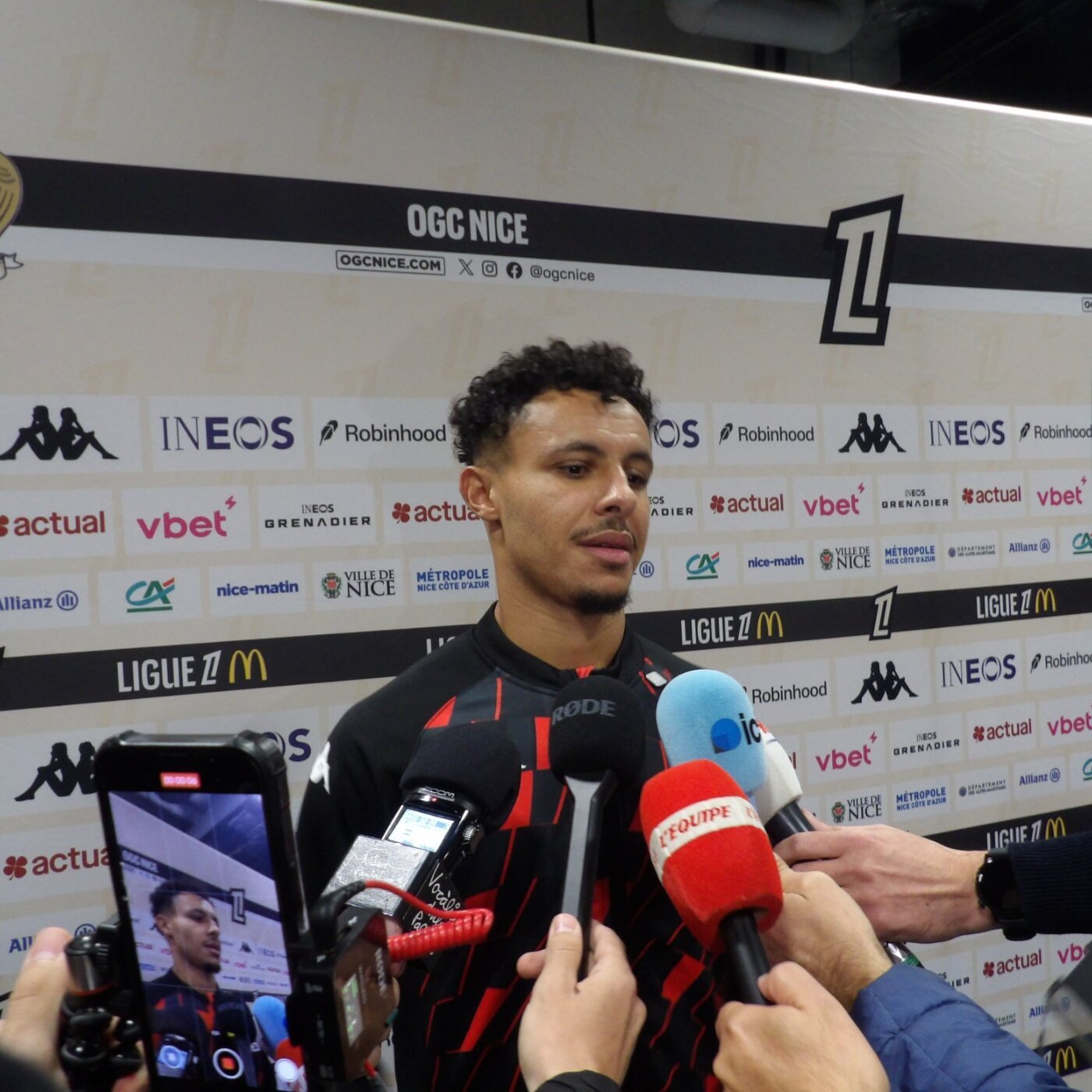 FotPantai OGC Nissa 2-0 Rysel LOSC compendi dau rescòntre de Liga 1