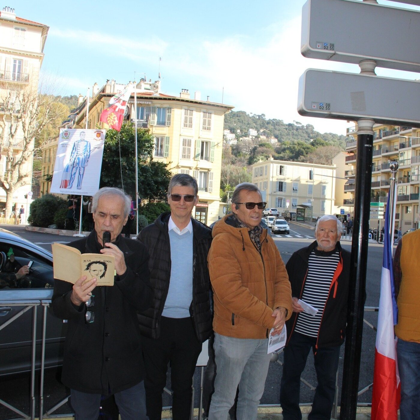 Lo Nissart e l'istòria locala en l'espaci público de Nissa e lo projècte de monument per Max Barel