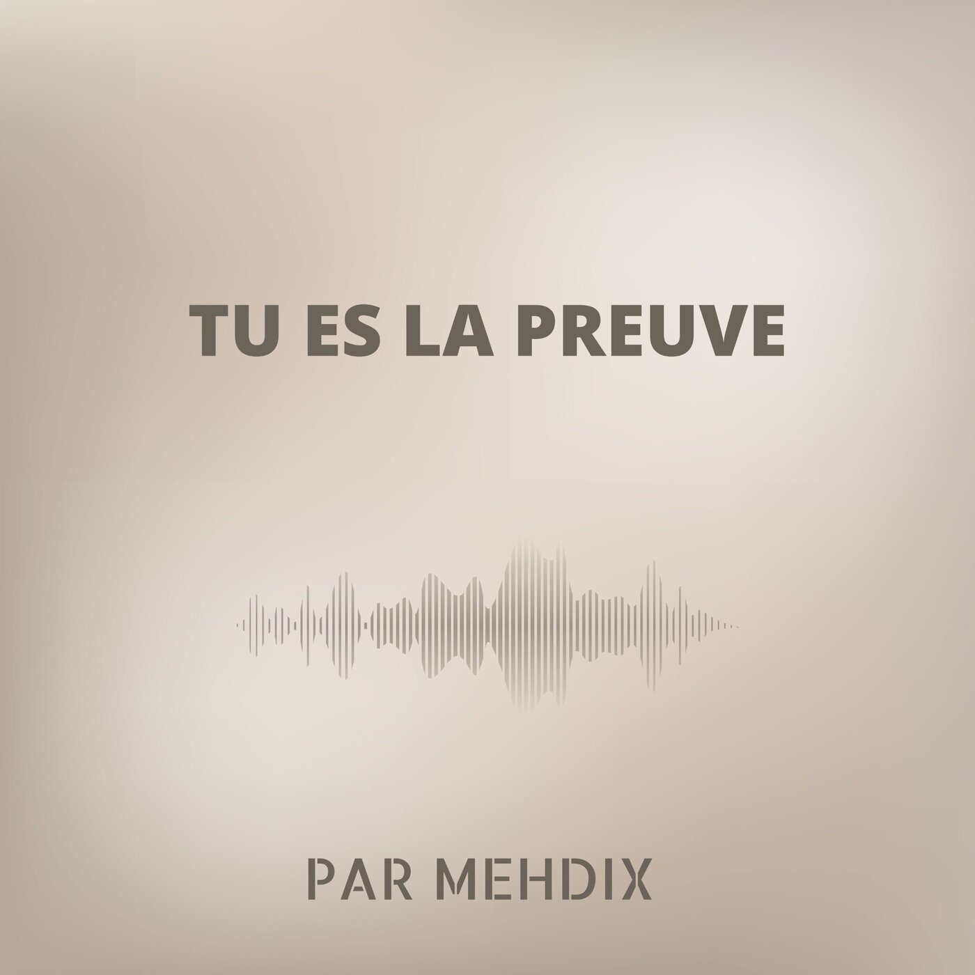 TU ES LA PREUVE