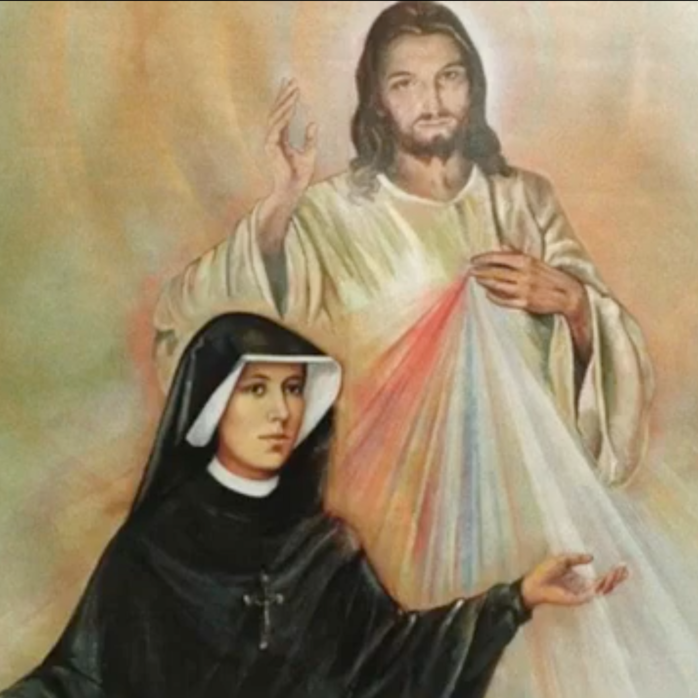 Prière pour OBTENIR des GRÂCES par L'INTERCESSION de SAINTE SOEUR FAUSTINE