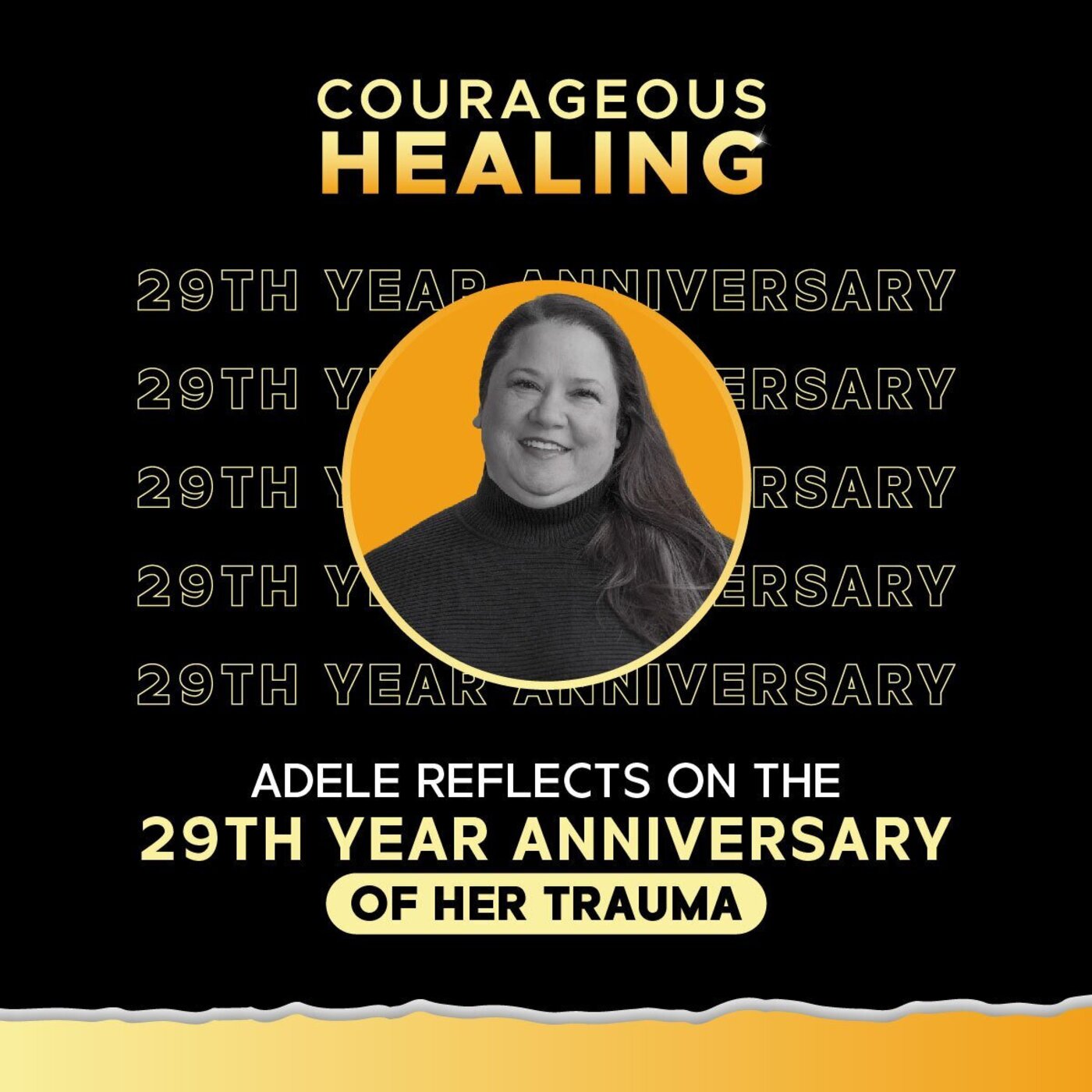 24. Adele talks about the 29th year anniversary of her hostage trauma