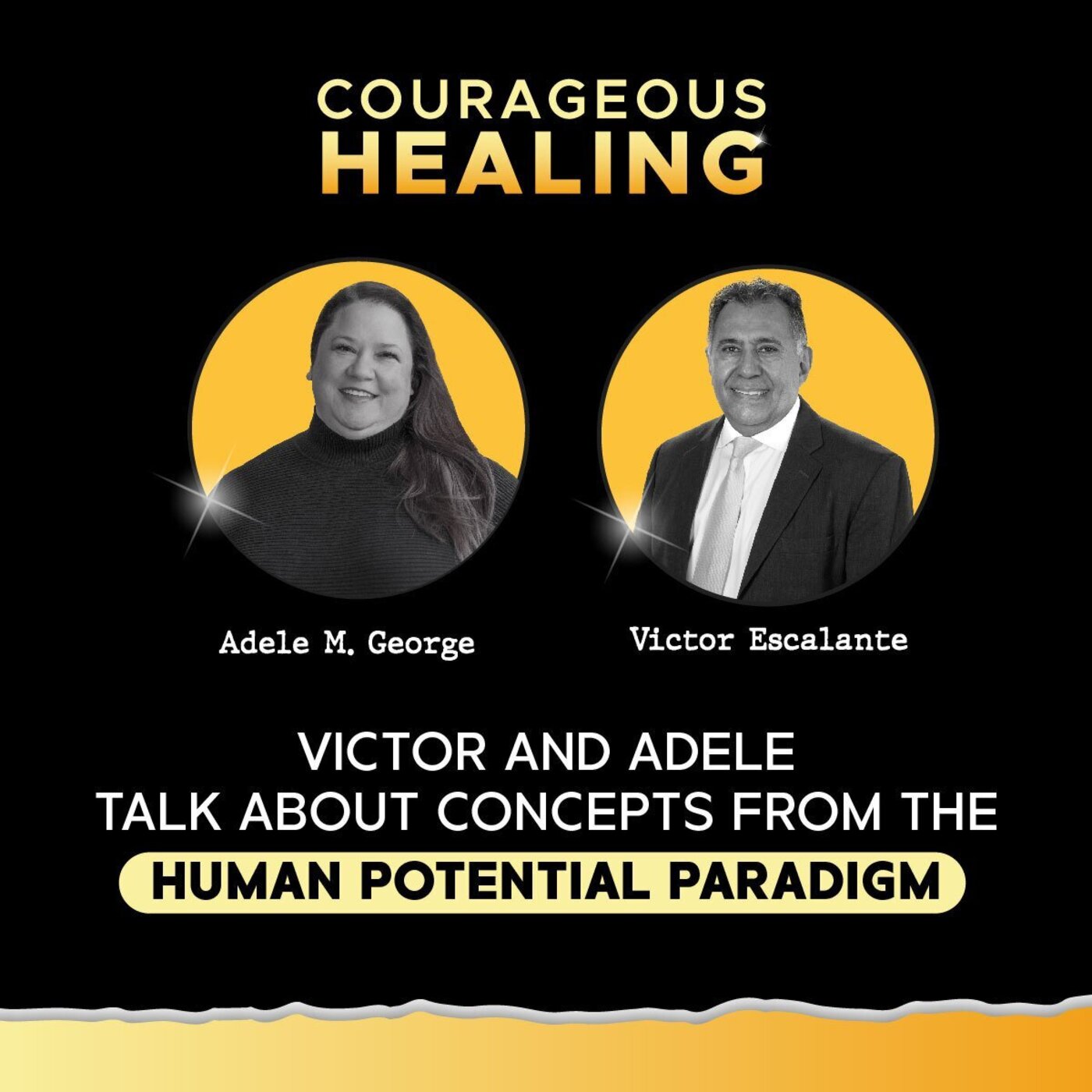 25. Both Adele and Victor reflect on their individual journey of overcoming trauma