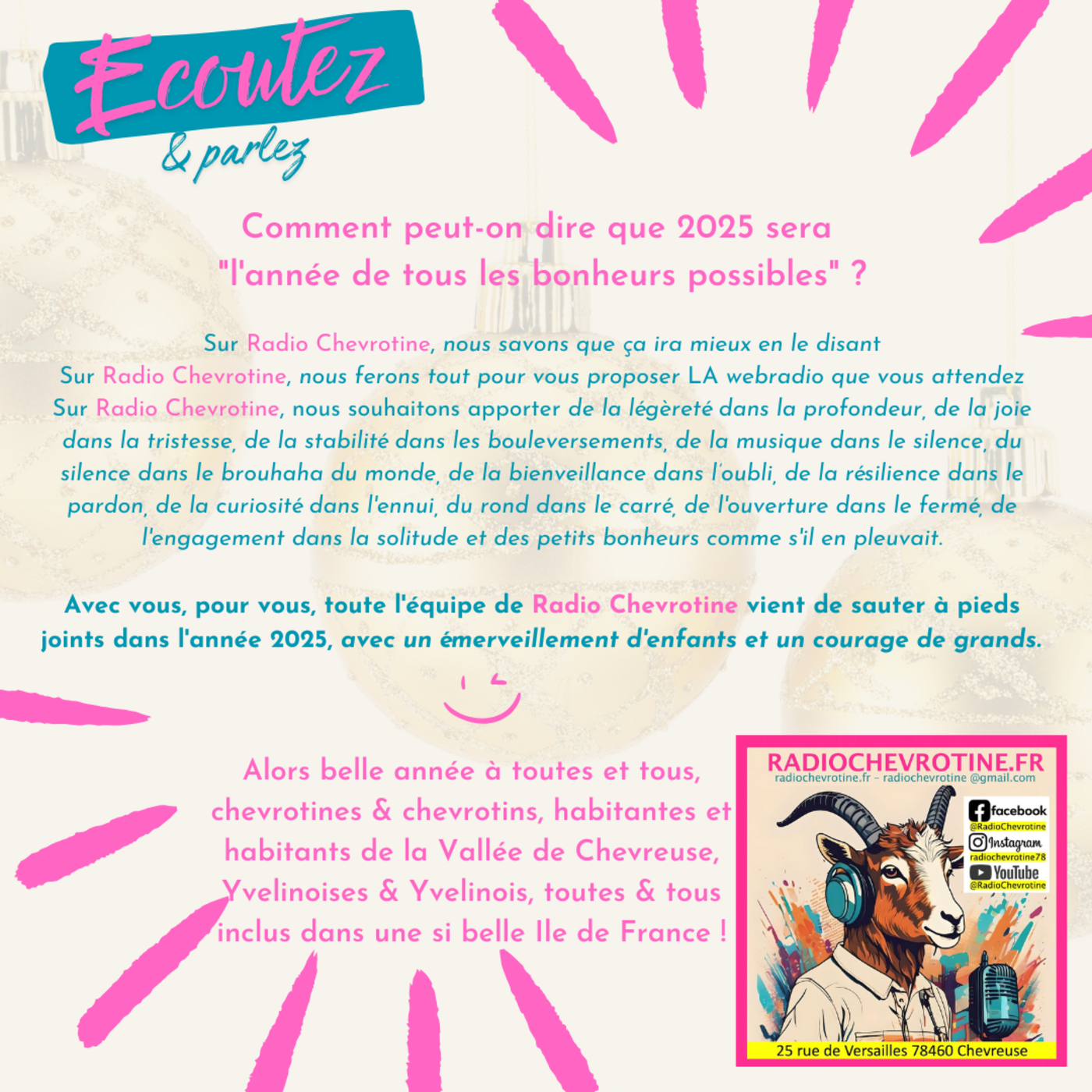 BONNE ANNÉE 2025