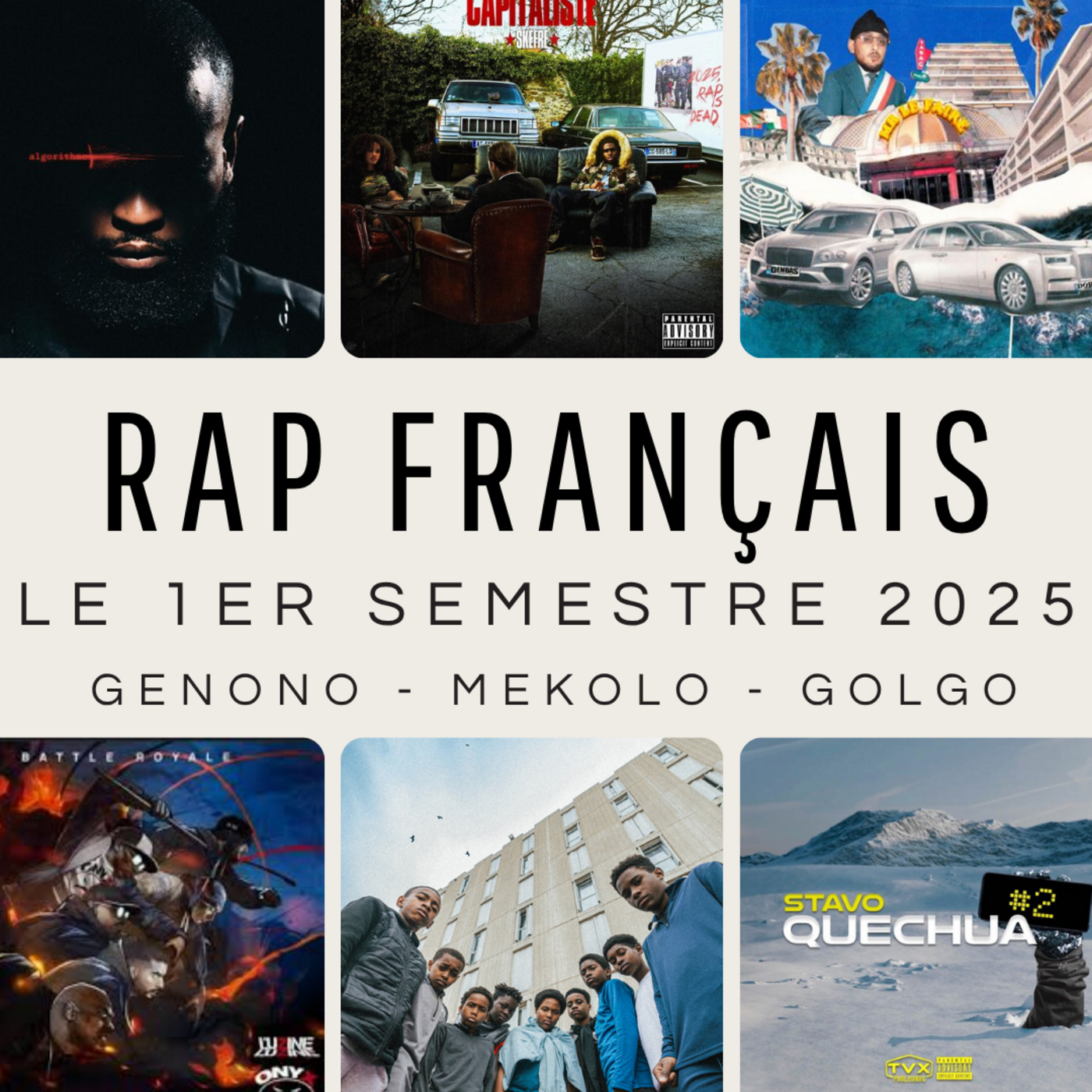 Rap français : bilan du 1er semestre 2025