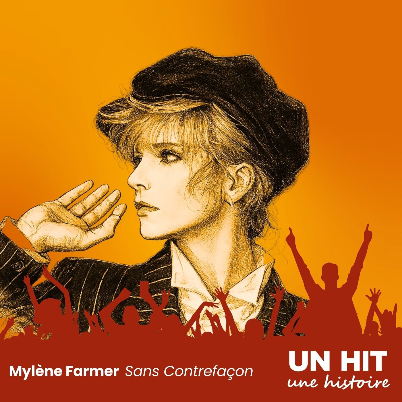 Dans quelles conditions est né le titre "Sans Contrefaçon" de Mylène Farmer ?