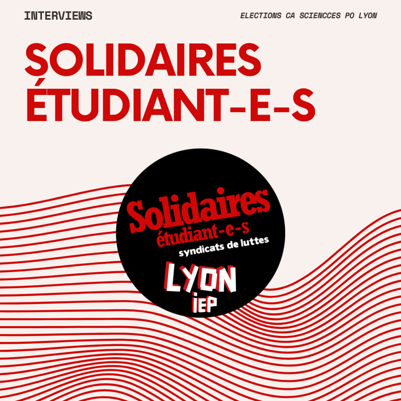 Qui sont vos candidats aux élections du CA ? L'interview de Solidaires Etudiant-e-s