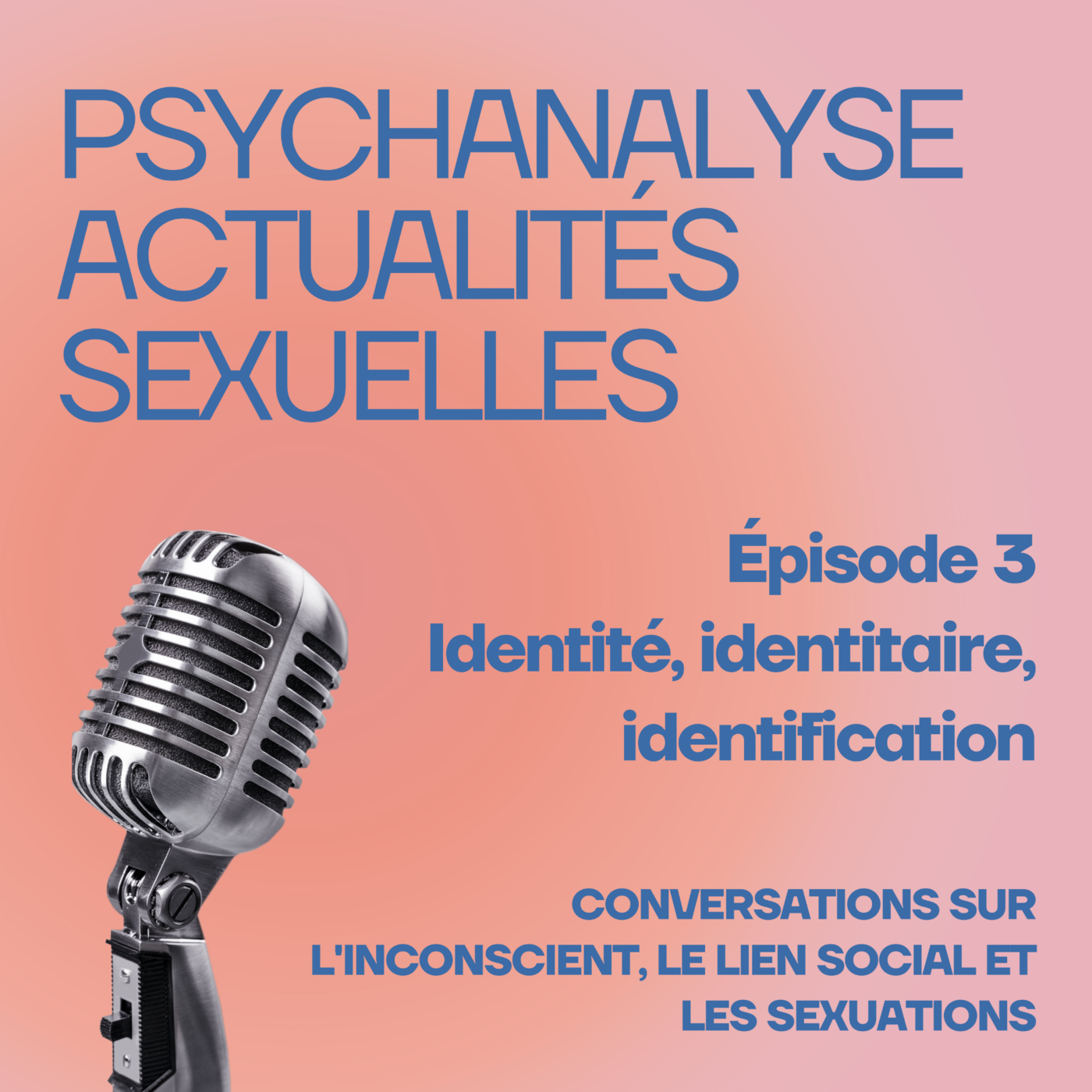 Épisode 3 – Conversation avec l’identité, l’identitaire et l’identification