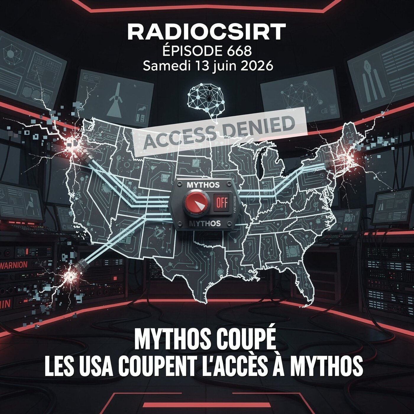 Podcast RadioCSIRT - Edition Française - Edition Spéciale - Épisode 668  du Samedi 13 juin 2026
