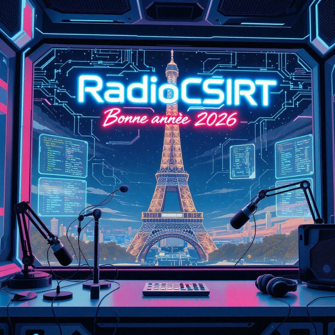 RadioCSIRT Édition Française – Votre actualité Cybersécurité du jeudi 1er janvier 2026 (Ép. 533)