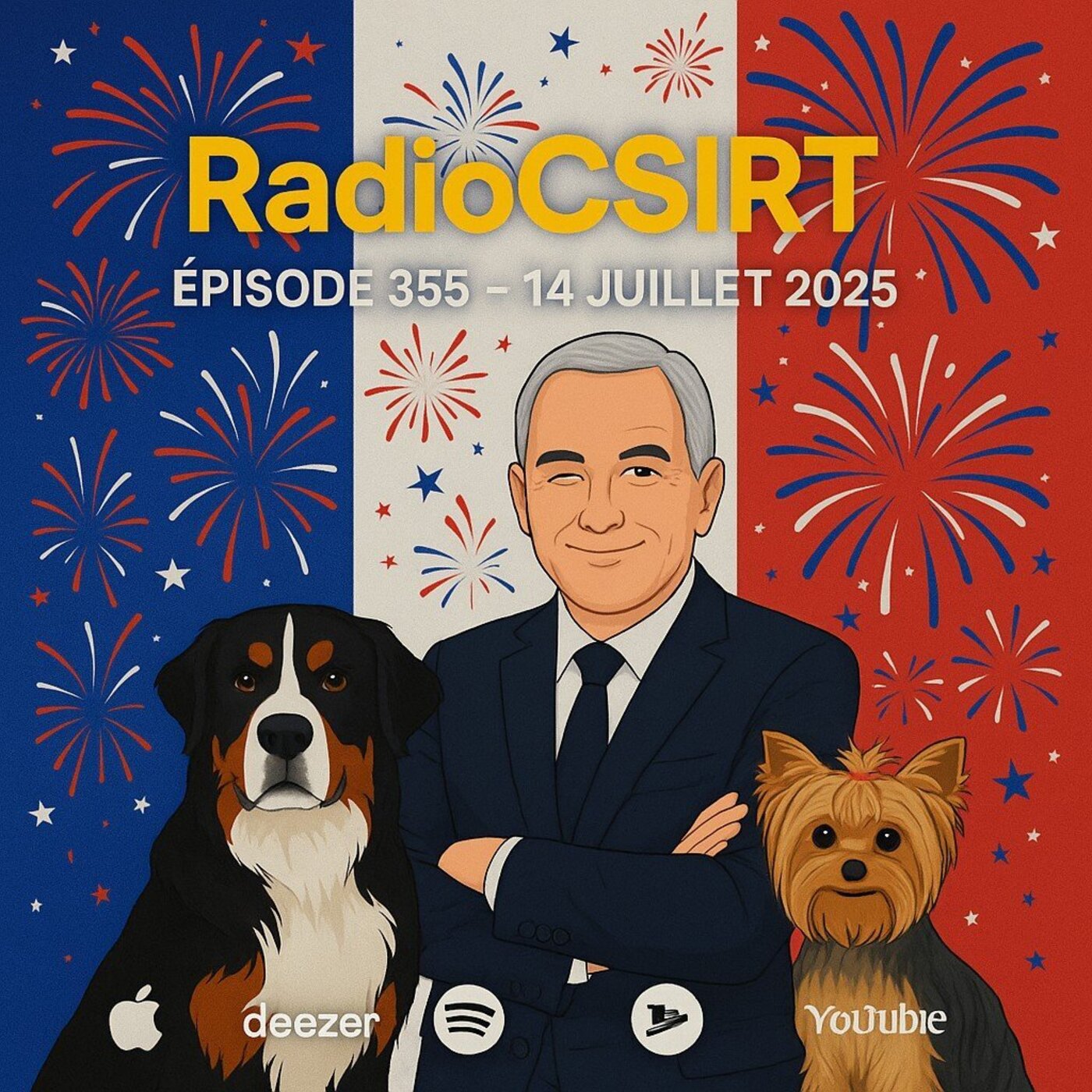 RadioCSIRT – Votre actu Cybersécurité du Lundi 14 Juillet 2025 (Ép. 355)