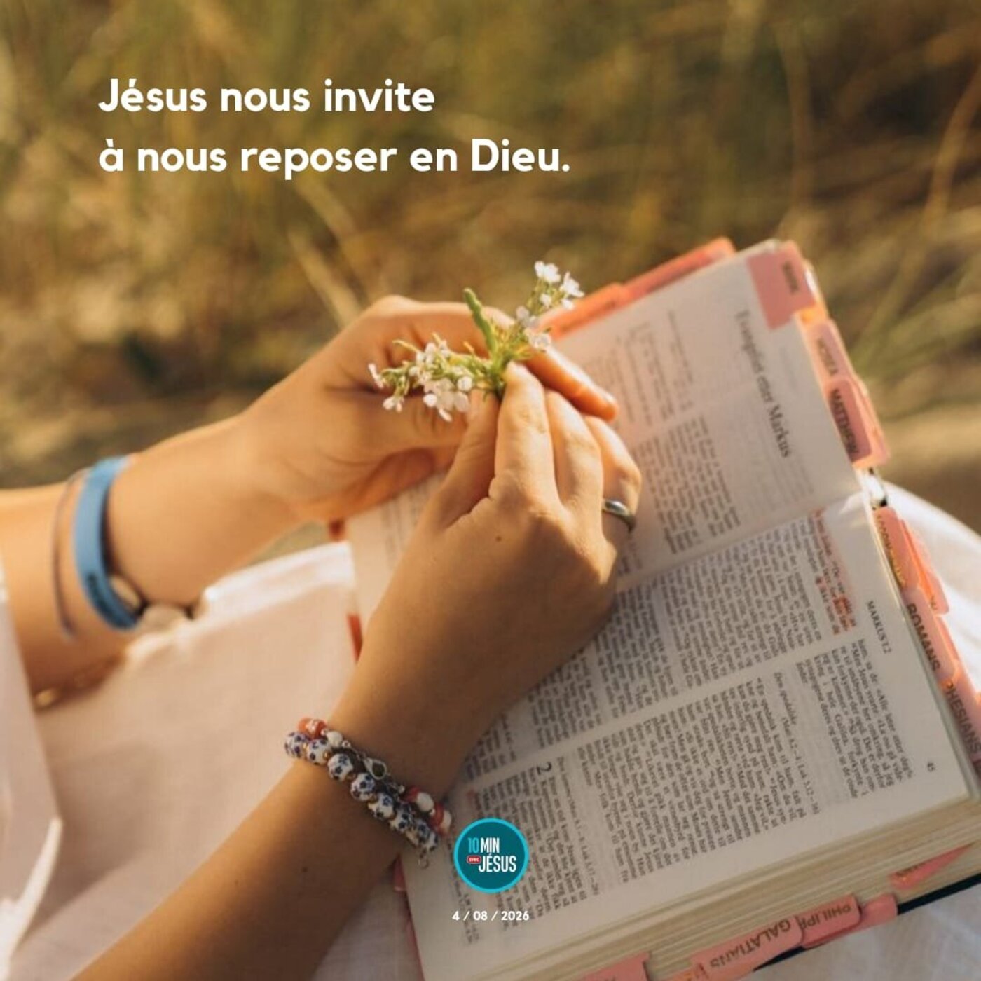 Le repos pour les nuls 😀(en 7 leçons) (04-08-2026)