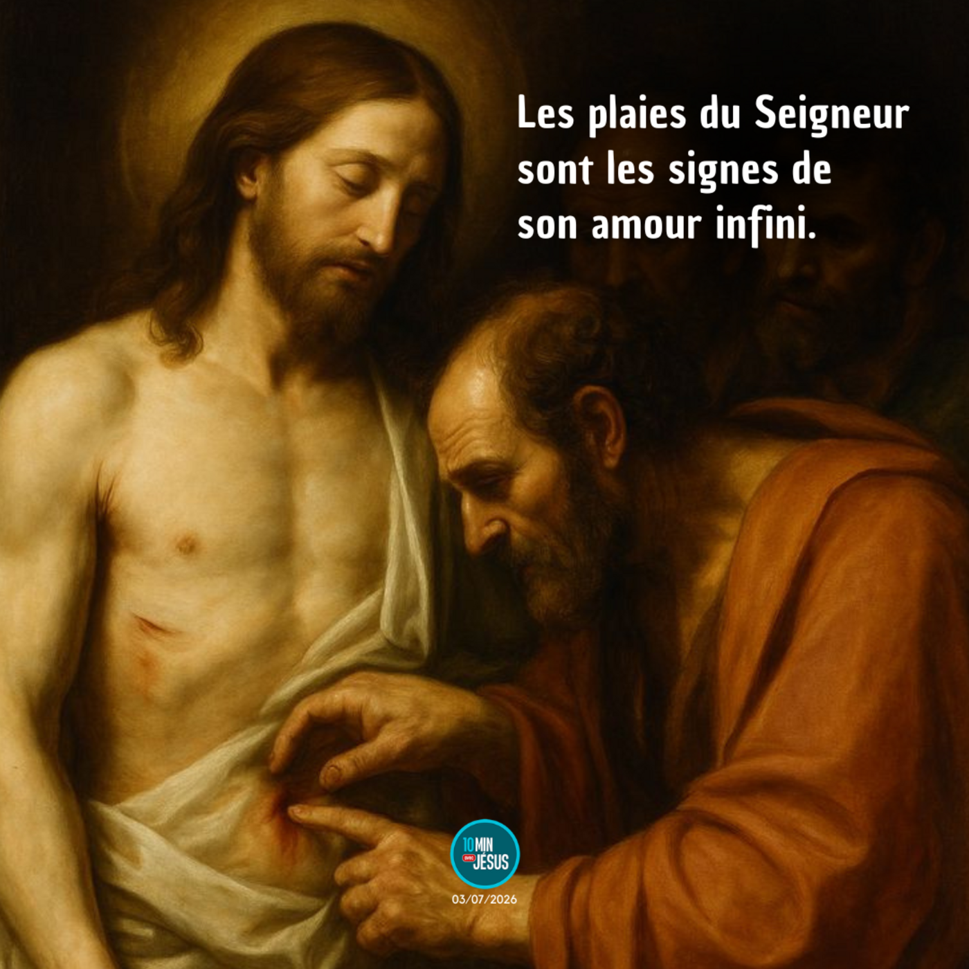 Mon Seigneur et mon Dieu ! (03-07-2026)